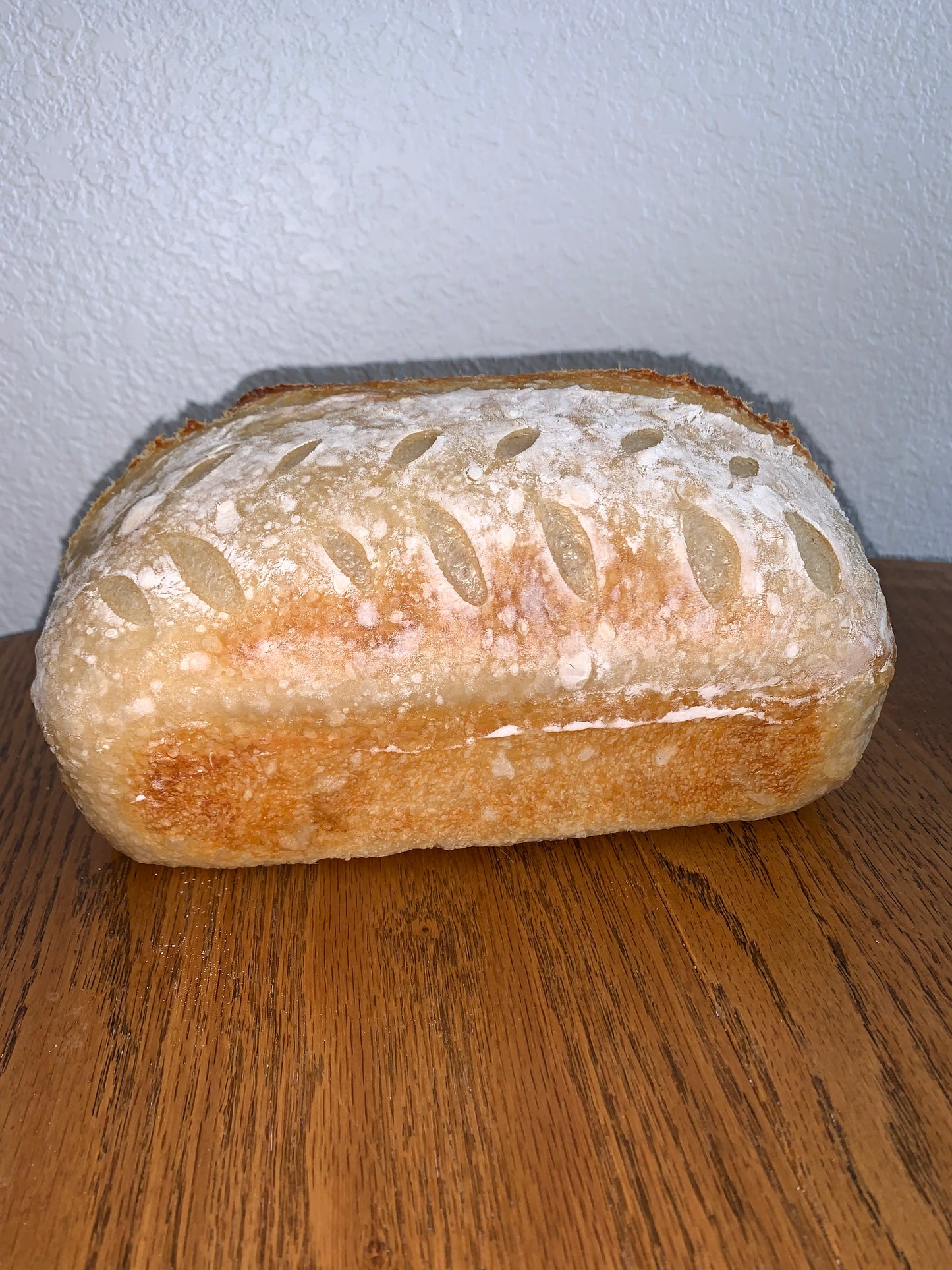 Traditional Sourdough in Loaf Pan