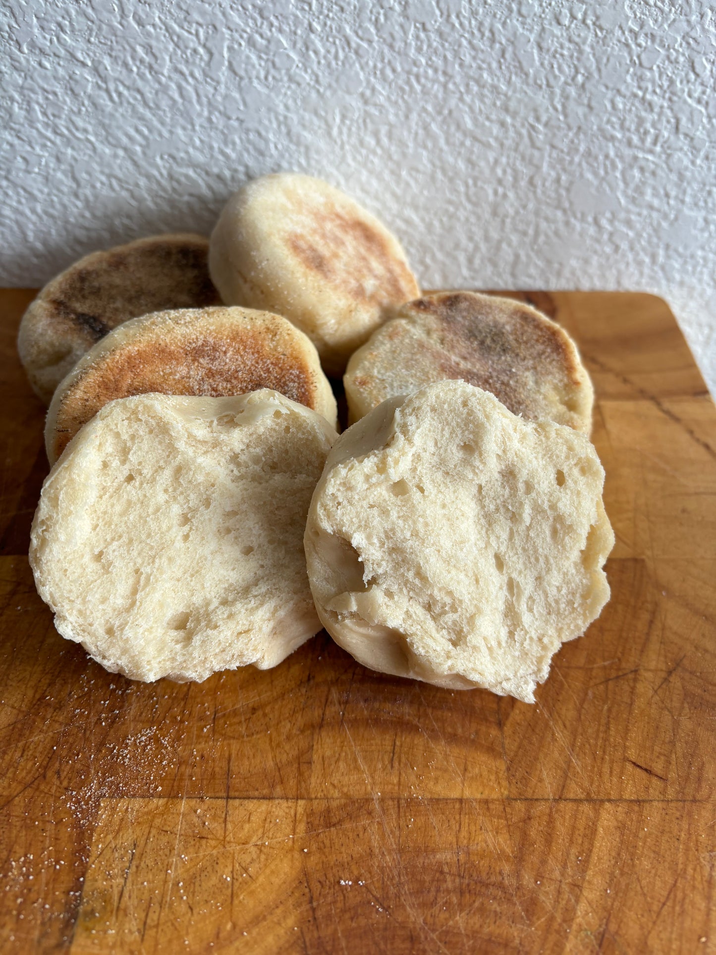 Sourdough English Muffins (8)